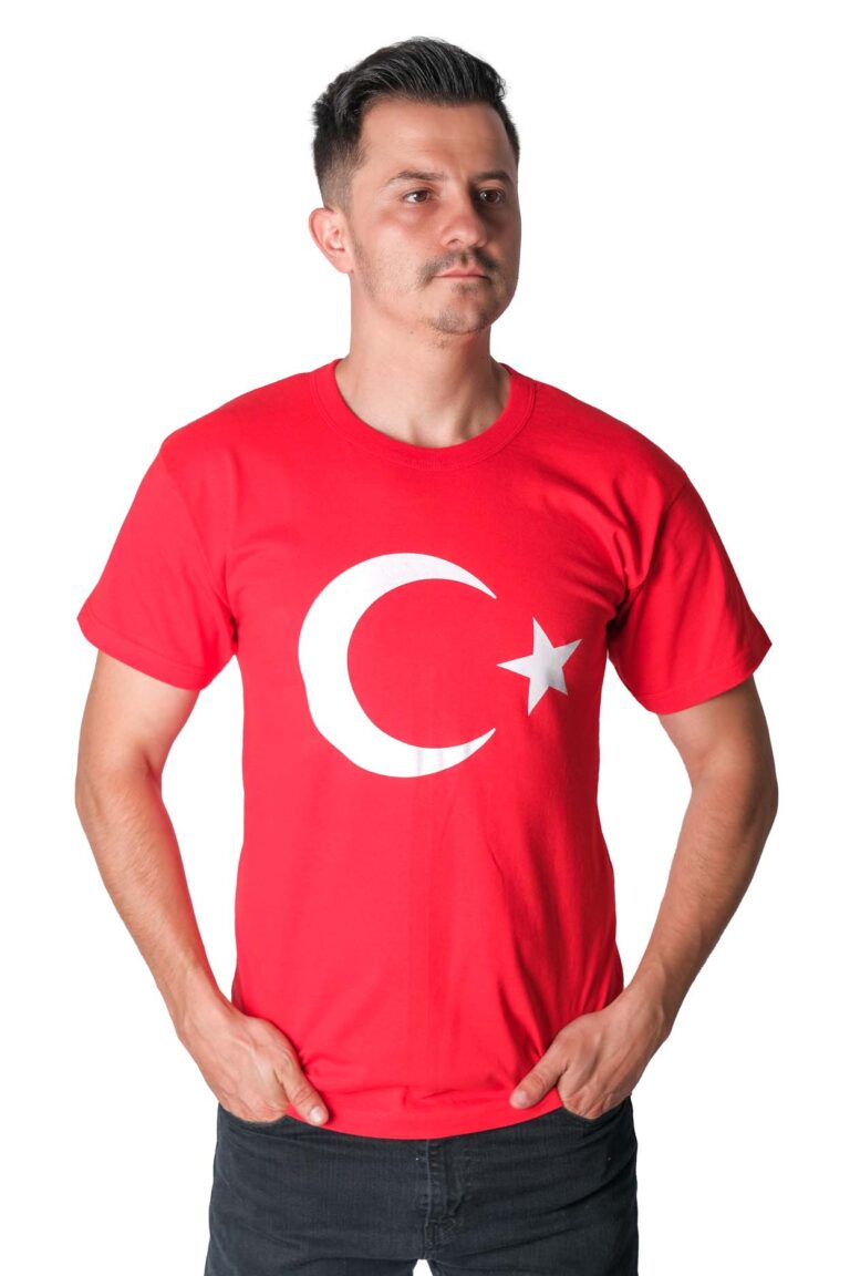 Sıfır Yaka Yetişkin Baskılı T-shirt DSCF8481